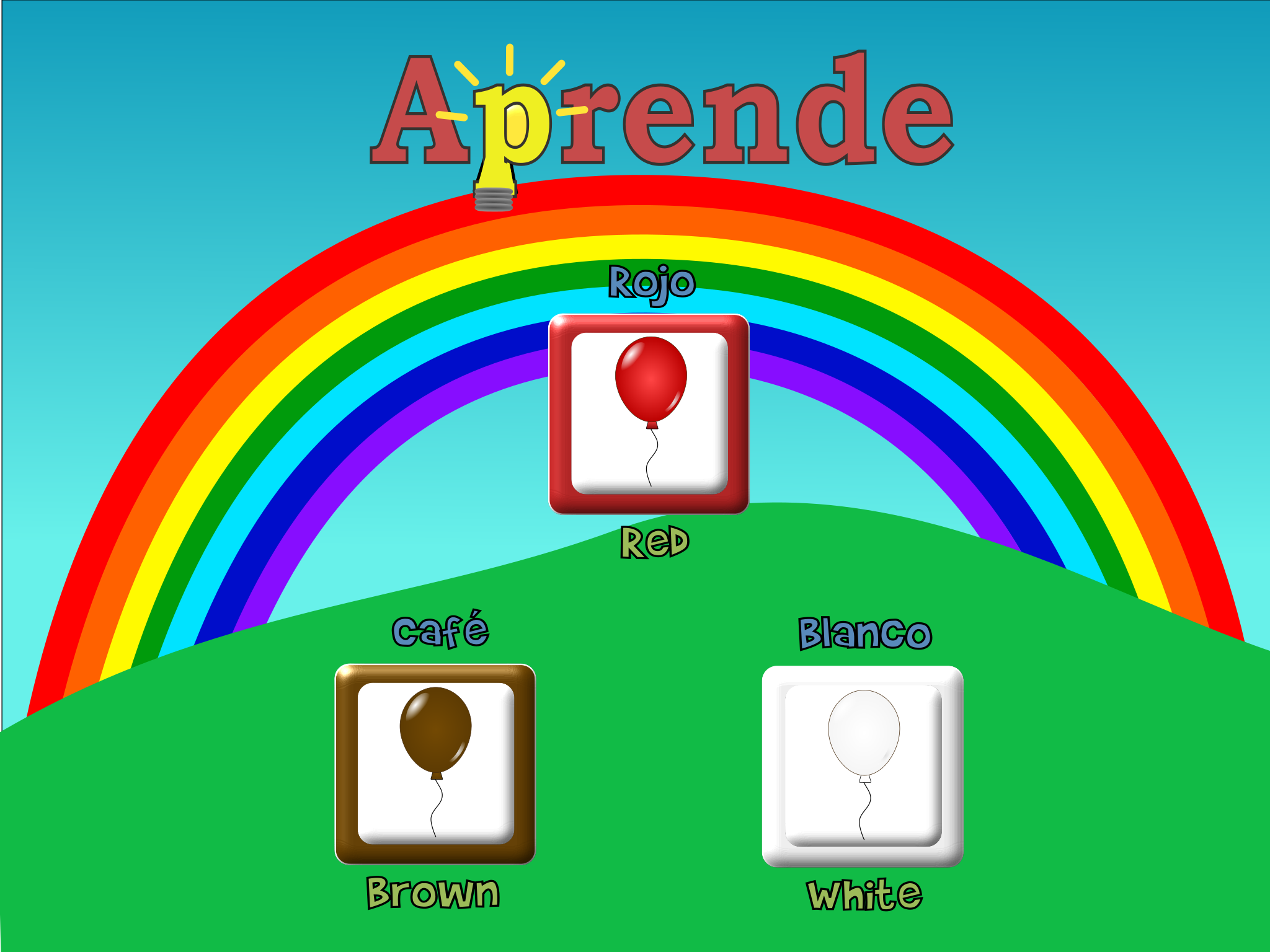 Colors Learn Activity Buttons – Week 2