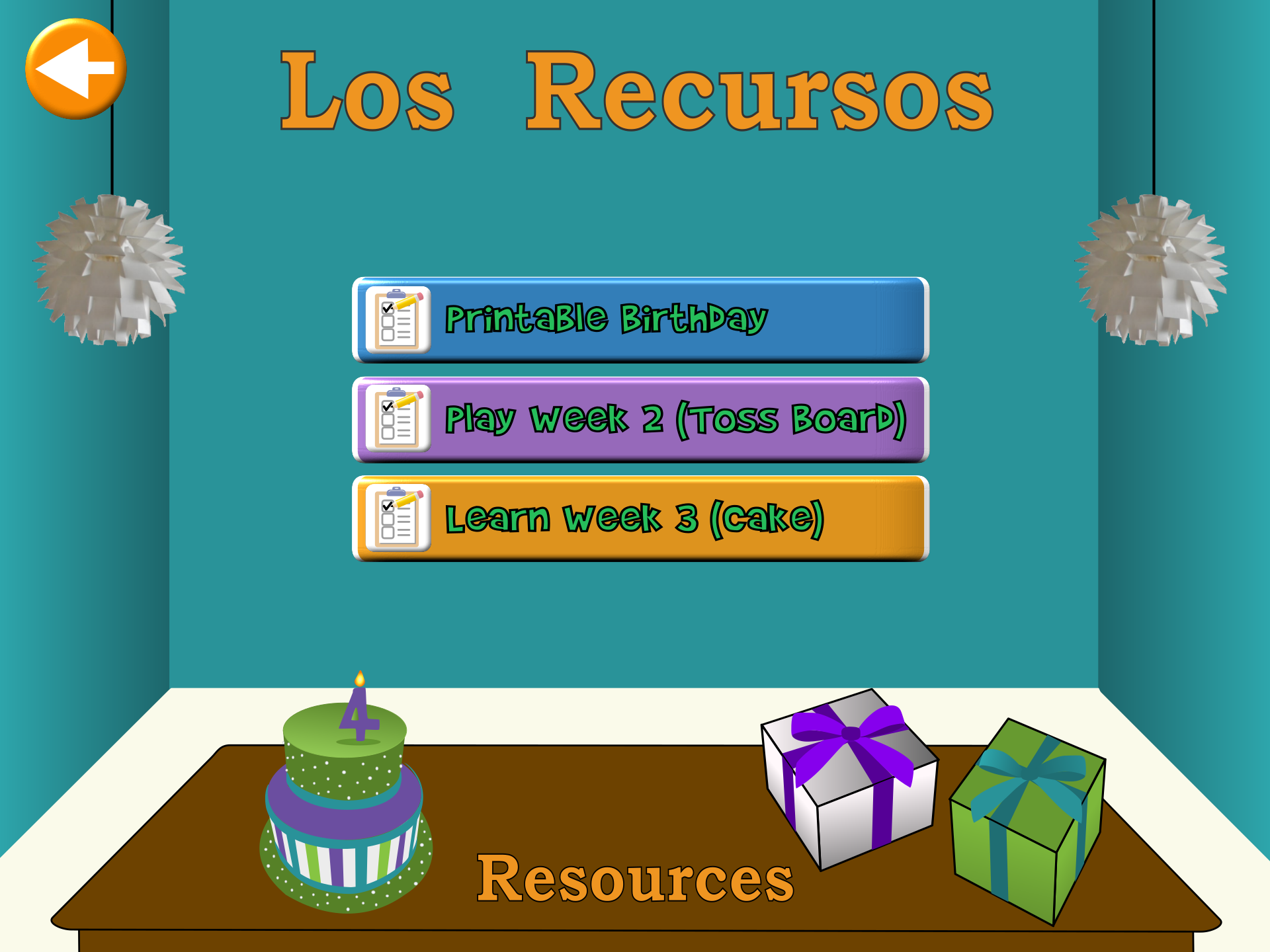 Birthday Resources