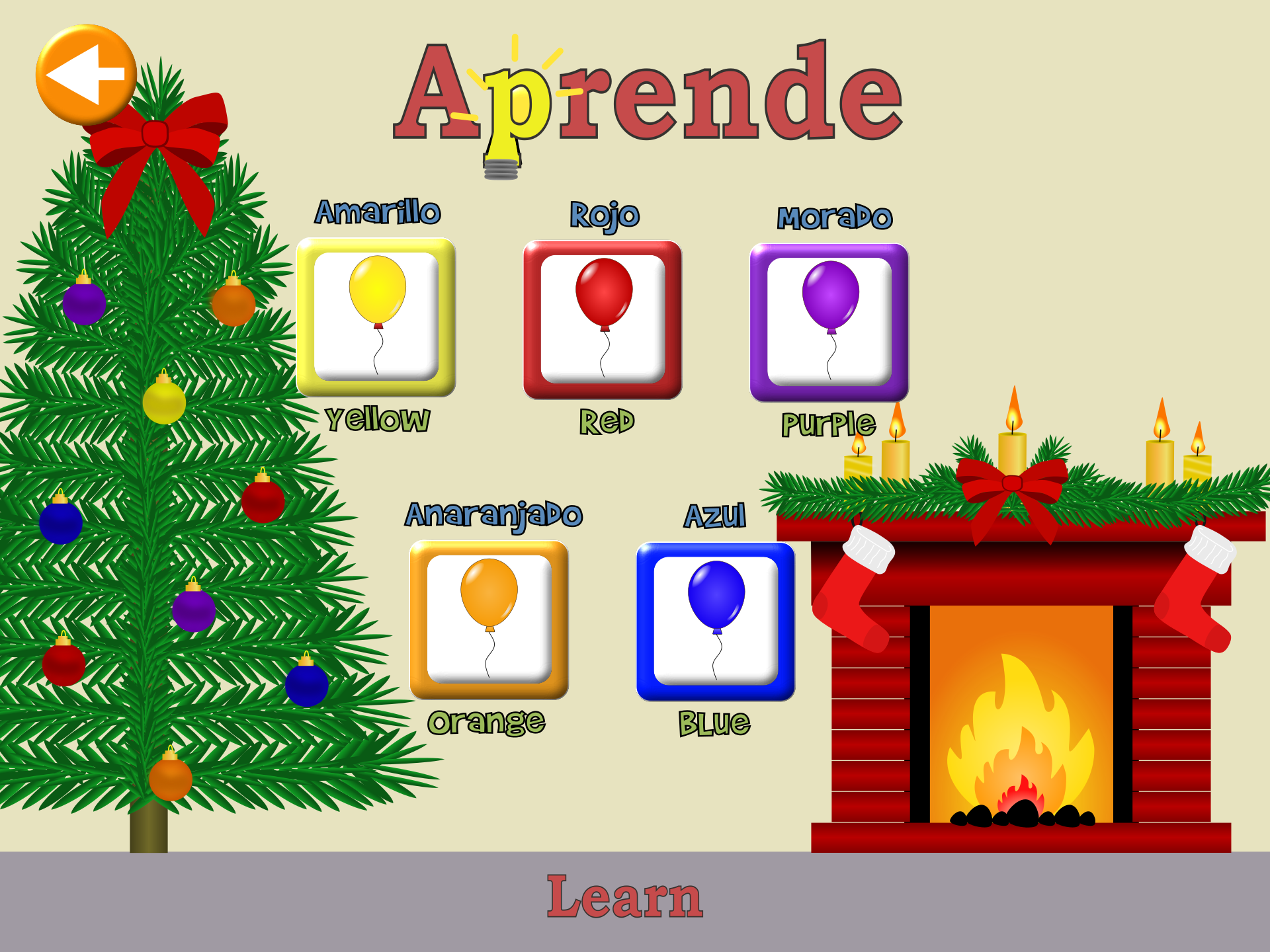 Holiday Week 1 – Vocabulary