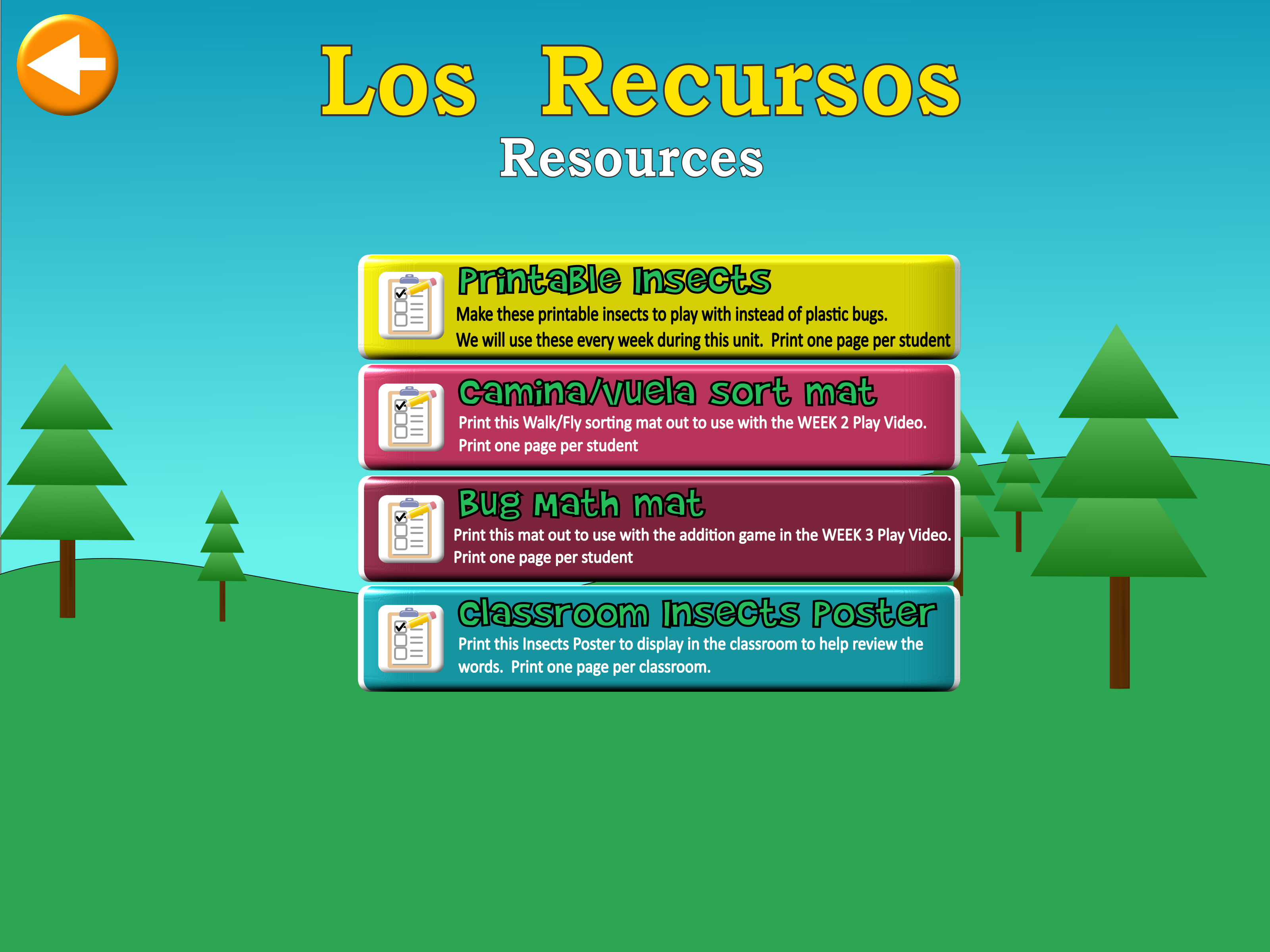 Insects – Resources